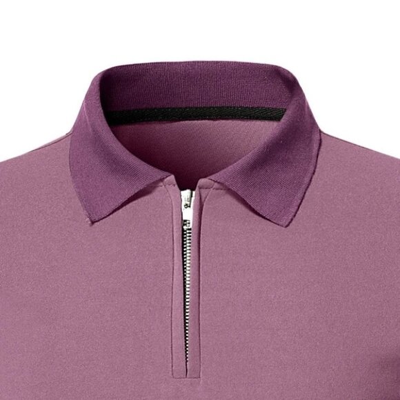 Purple Mens Polo Shirt - Picture 4 of 5